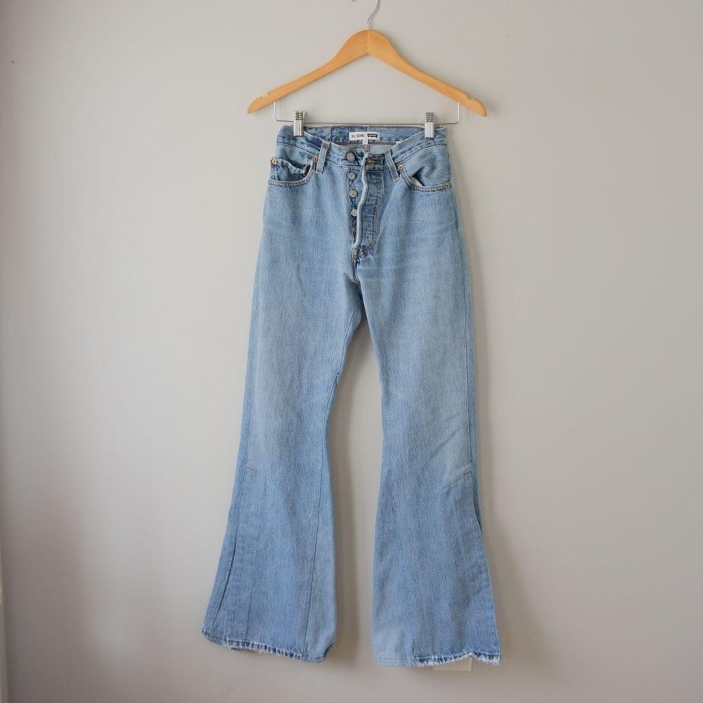 Re-done Women's Blue Jeans